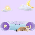 Cat Play Tunnel Manufacturer - Purple Breathable Foldable