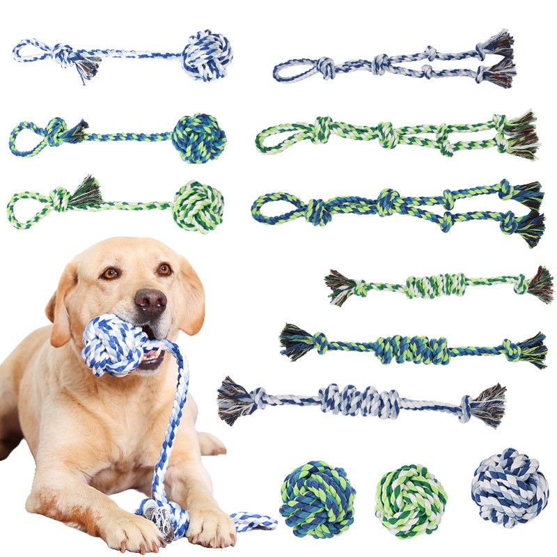 Dog Rope Toy Supplier - Interwoven Cotton Chew