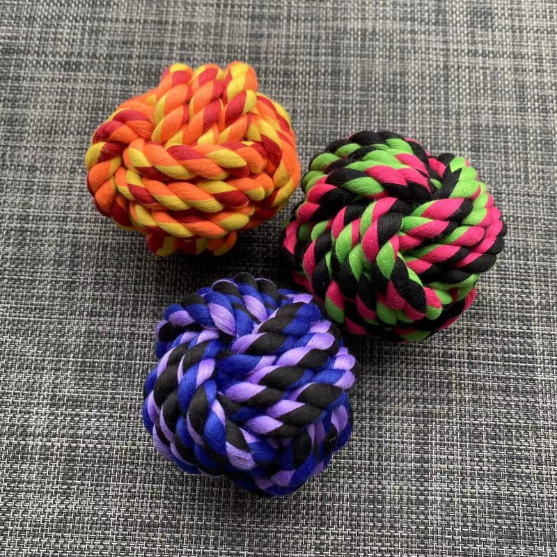 Dog Rope Toy Manufacturer - Chew Bite Resistant Ball
