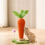 Cat Scratcher Post Factory - Sisal Carrot Mushroom