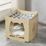 猫屋厂家-中纤板可拆室内