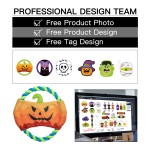 Dog Toy Factory - Rope Round Halloween Custom
