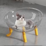 Cat Bed Supplier - Transparent Round Elevated
