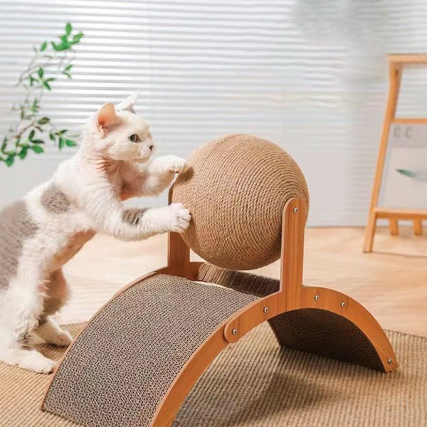 Cat Scratcher Ball Supplier - Cardboard Sisal Custom