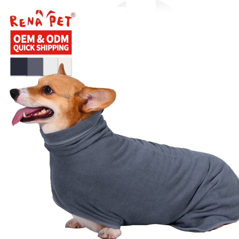 Pet Bathrobe Supplier - Comfortable Soft Quick Drying