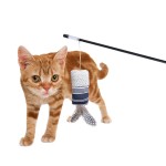Cat Teaser Toy Factory - Plush Feather Stick