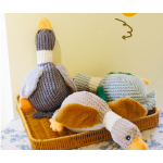 Dog Plush Toy Supplier - Duck Design Squeaky