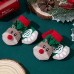 宠物袜供应商-圣诞保暖防滑