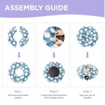 Cat Tunnel Bed Supplier - Green Flower Design Plush