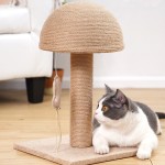 Cat Scratcher Factory - Mushroom Design Sisal Ball