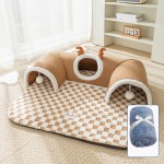 猫隧道床厂家-短毛绒可拆