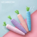 猫绳玩具供应商-胡萝卜造型发声