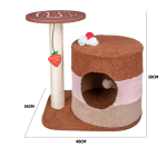猫抓屋厂家-短毛绒剑麻