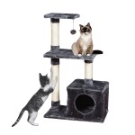 Cat Tree Factory - Sisal Scratcher Short Plush