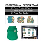 Dog Accessories Supplier - Flower Design Custom Logo