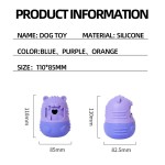 Dog Feeder Toy Supplier - Silicone Puzzle Design