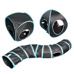 Cat Tunnel Supplier - Large Rainbow Color Foldable