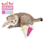猫玩具套装厂家-冰淇淋造型发声