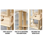 猫树抓板厂家-木质剑麻大型