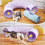 Cat Play Tunnel Manufacturer - Purple Breathable Foldable
