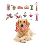 狗毛绒玩具厂家-圣诞驯鹿雪人