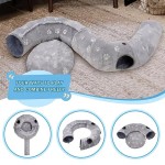 Cat Tunnel Supplier - Plush Donut Foldable