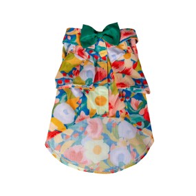 Dog Clothes Factory - Flower Design Custom Logo