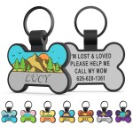 Pet ID Tag Supplier - Silicone Personalized Printed