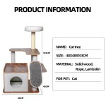 Cat Tree House Manufacturer - Wood Sisal Pet Product