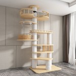 Cat Climbing Tree Supplier - Wooden Sisal Scratcher