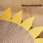 Cat Bed Scratcher Supplier - Round Oval Shape Sisal