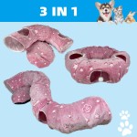 Cat Tunnel Factory - Pink Star Design Plush