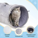 Cat Tunnel Supplier - Plush Donut Foldable