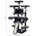 Cat Tree Tower Manufacturer - Wooden Sisal Scratcher