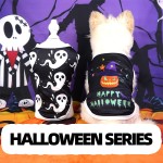 Pet Clothes Supplier - Pumpkin Pattern Halloween