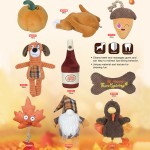 Dog Chew Toy Supplier - Plush Halloween Custom Logo