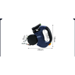 Dog Leash Supplier - Double Retractable with Light