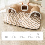 猫隧道床厂家-短毛绒可拆