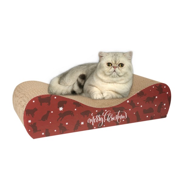 Cat Scratcher Supplier - Corrugated Cardboard Christmas