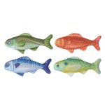 Cat Cuddly Toy Supplier - Plush Fish Design Catnip