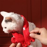 Pet Scarf Supplier - Red Warm Custom Logo
