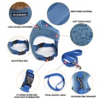 Dog Harness Set Factory - Fleece Breathable Custom