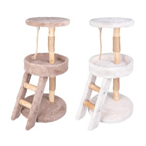 Cat Tree Supplier - Short Plush Wood Custom