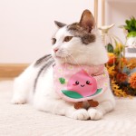 Pet Bandana Supplier - Fruit Design Cotton Custom