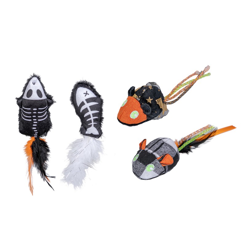 Cat Toy Supplier - Fish Mouse Design Halloween