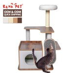 Cat Tree House Manufacturer - Wood Sisal Pet Product