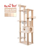 猫树抓板厂家-木质剑麻大型