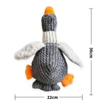 Dog Plush Toy Supplier - Duck Design Squeaky