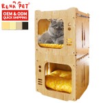 猫屋厂家-中纤板可拆室内