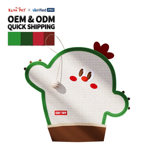 Cat Scratcher Board Supplier - Sticker Wall Cactus